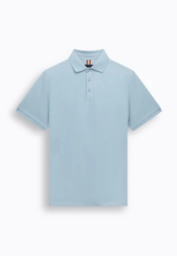 Polo's korte mouw blauw State of Art