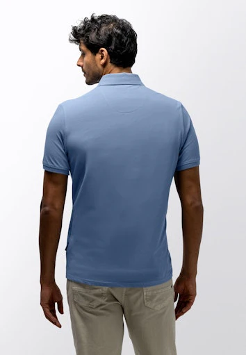 Polo's korte mouw blauw State of Art - Image 3