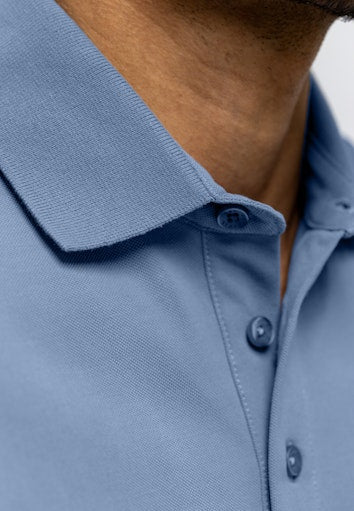 Polo's korte mouw blauw State of Art - Image 5