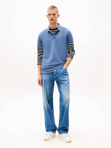 Polo's korte mouw blauw Tommy Jeans - Image 3