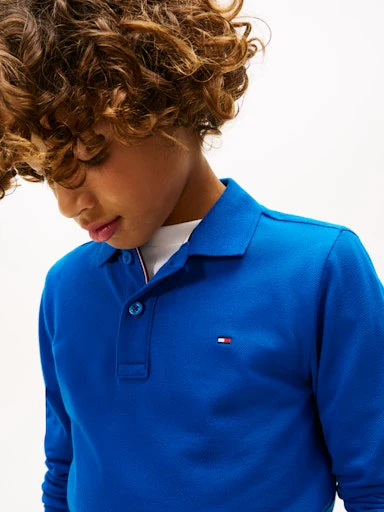 Polo's korte mouw blauw Tommy Hilfiger - Image 5