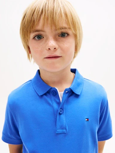 Polo's korte mouw blauw Tommy Hilfiger - Image 4