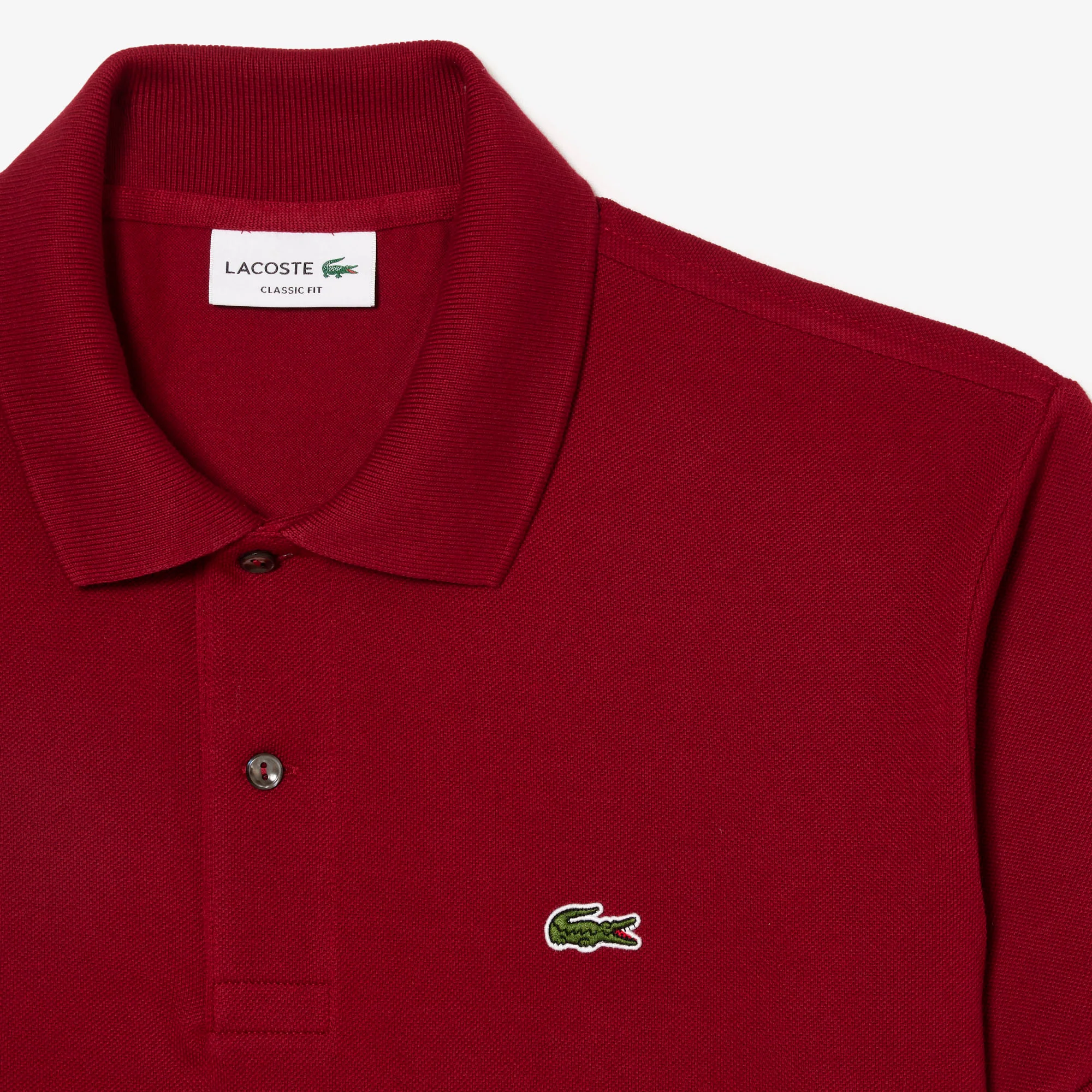 Polo's korte mouw bordeaux Lacoste - Image 5