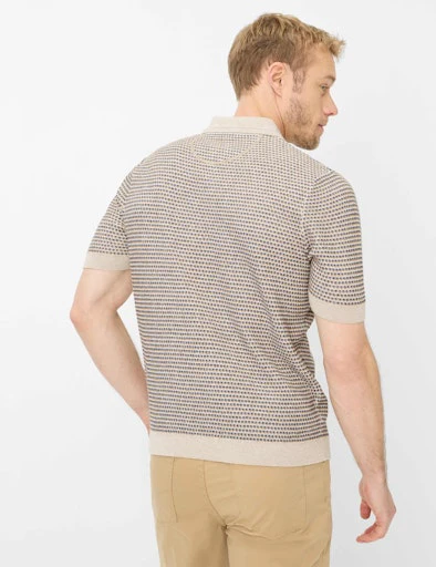 Polo's korte mouw bruin BRAX - Image 5
