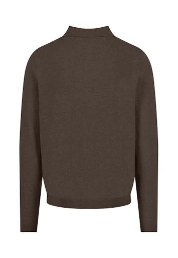 Polo's lange mouw bruin Fynch-Hatton - Image 2