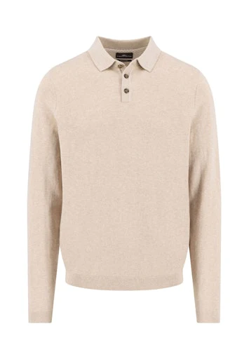 Polo's lange mouw bruin Fynch-Hatton