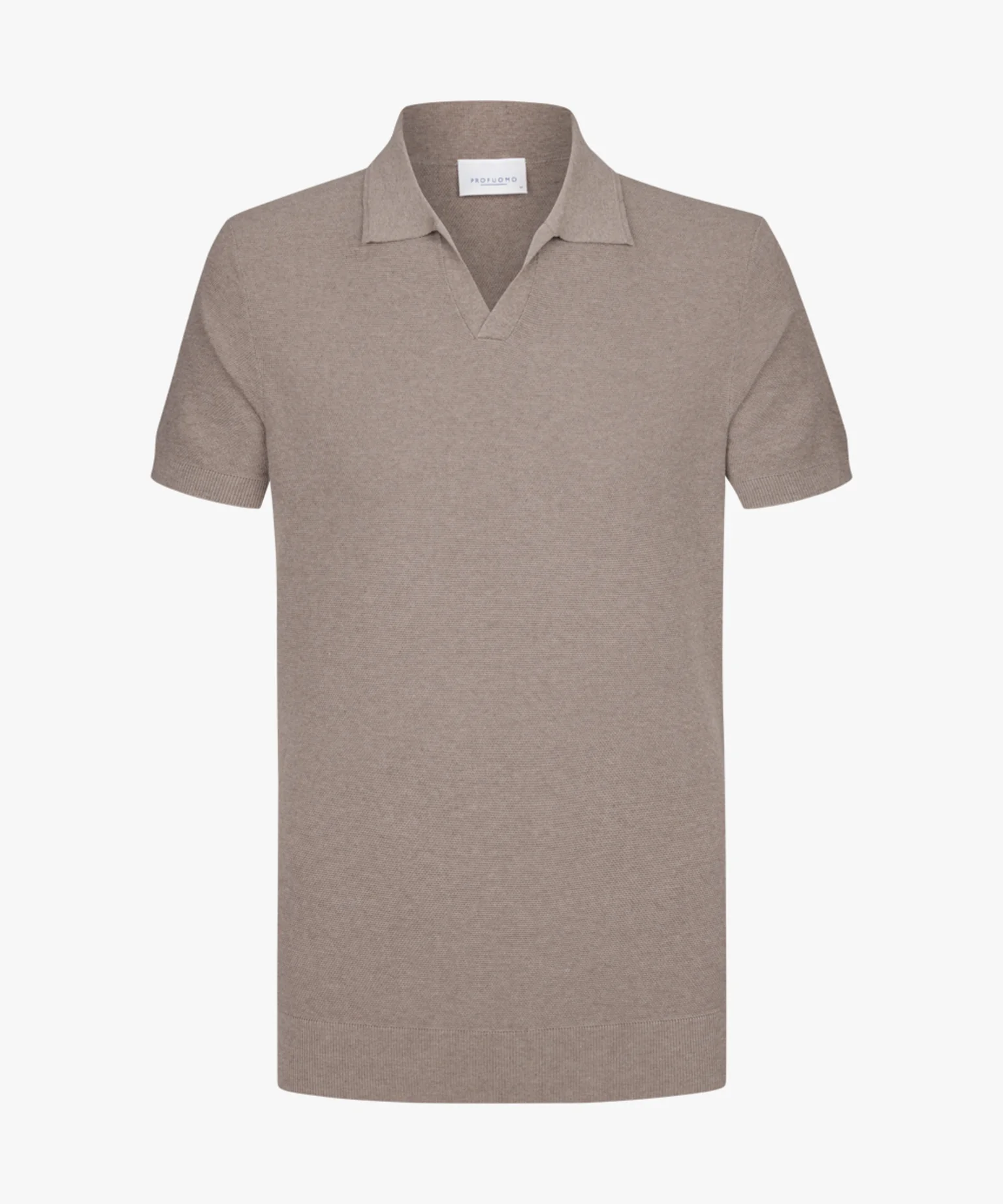 Polo's korte mouw bruin Profuomo - Image 2