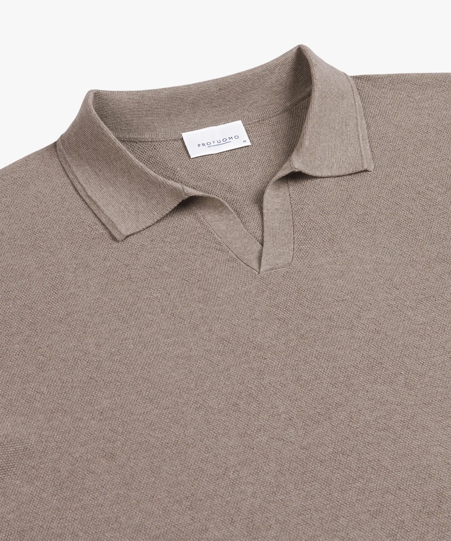 Polo's korte mouw bruin Profuomo - Image 3