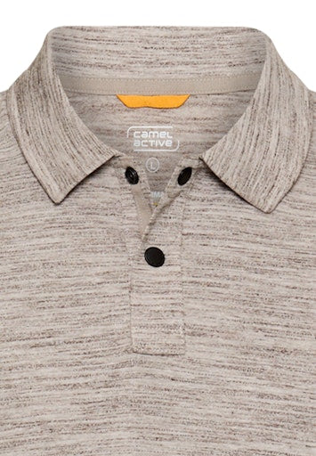 Polo's korte mouw Camel active - Image 3