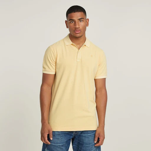 Polo's korte mouw geel G-Star Raw