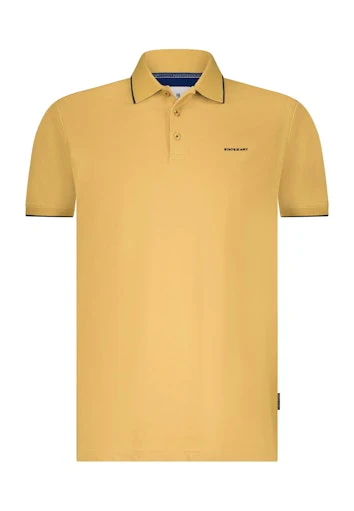 Polo's korte mouw geel State of Art