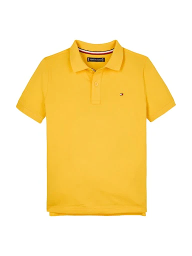 Polo's korte mouw geel Tommy Hilfiger - Image 4