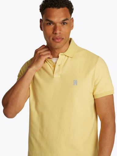 Polo's korte mouw geel Tommy Hilfiger - Image 4