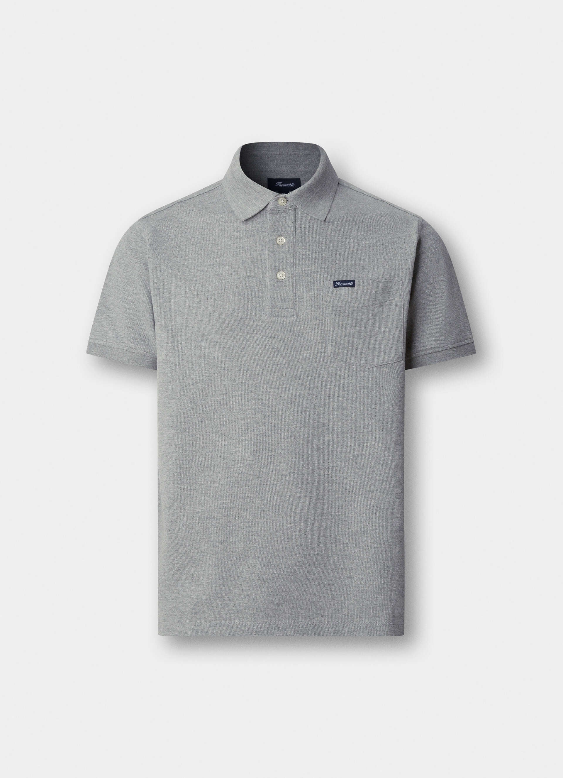 Polo's korte mouw grijs Façonnable - Image 2