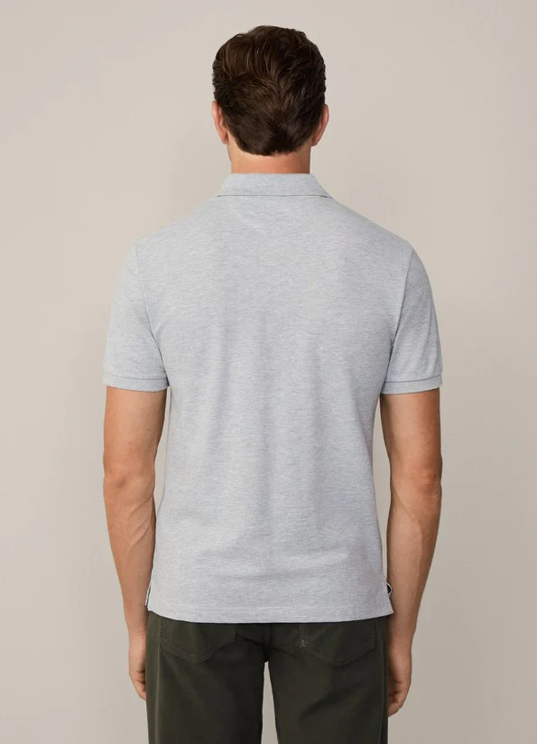 Polo's korte mouw grijs Hackett London - Image 4
