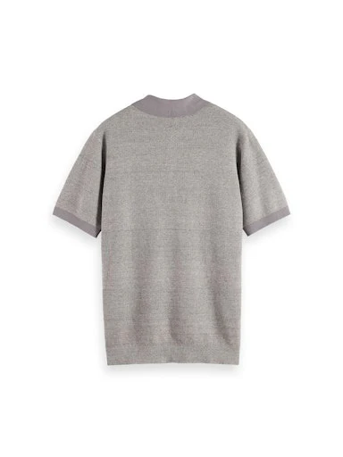 Polo's korte mouw grijs Scotch & Soda - Image 2