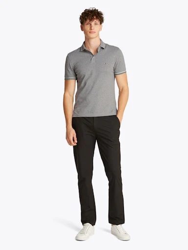 Polo's korte mouw grijs Tommy Hilfiger - Image 4