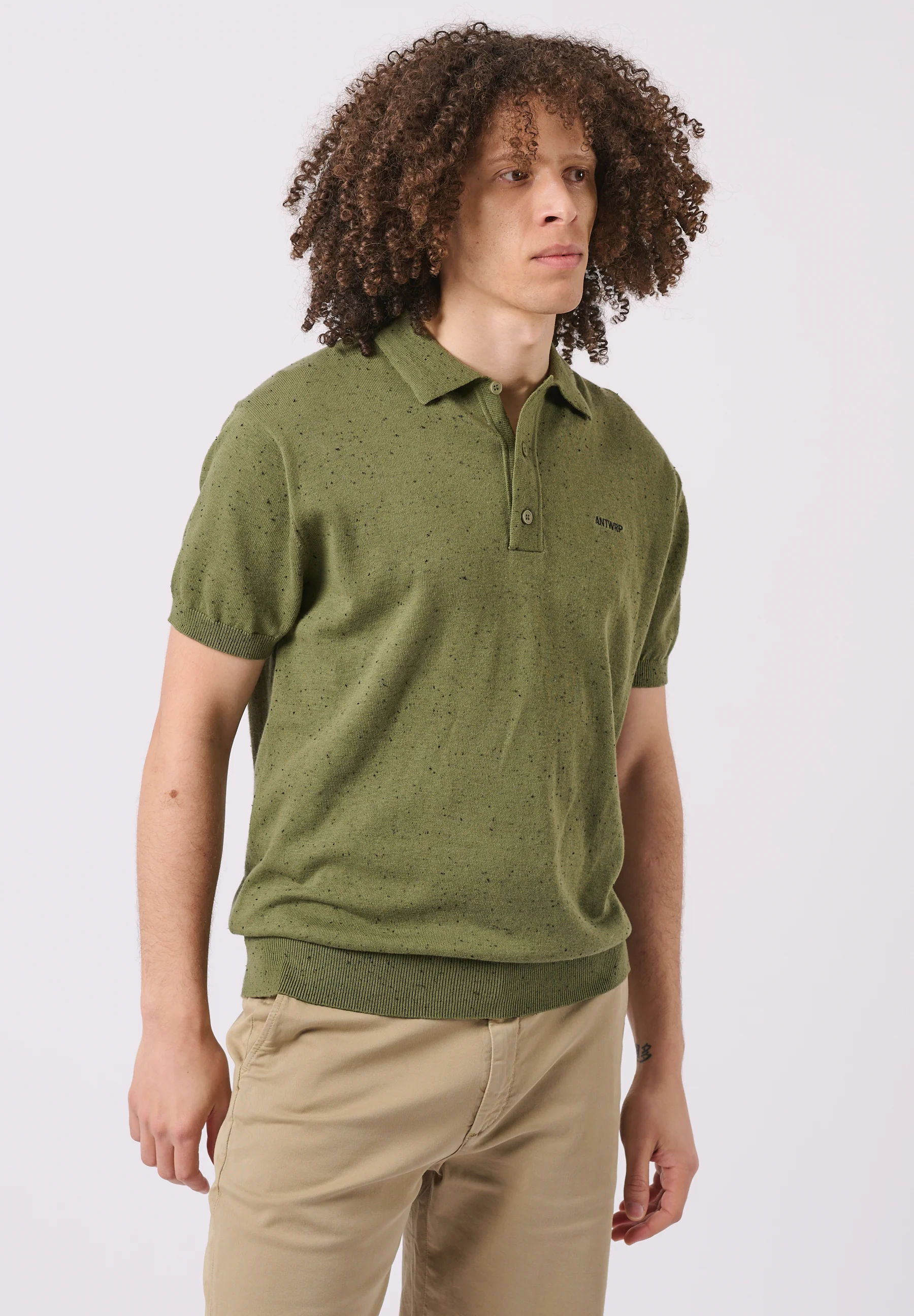 Polo's korte mouw groen ANTWRP - Image 3