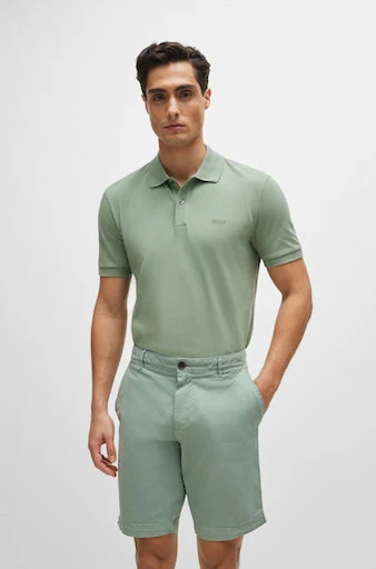 Polo's korte mouw groen Boss Men Black - Image 2