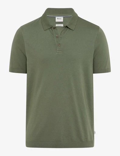 Polo's korte mouw groen BRAX