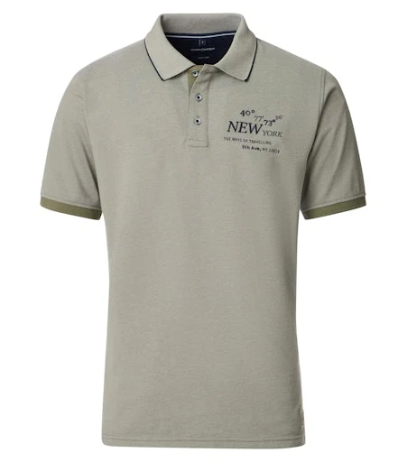 Polo's korte mouw groen Casa Moda