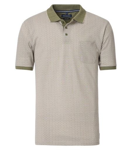 Polo's korte mouw groen Casa Moda