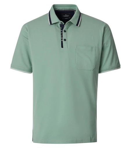 Polo's korte mouw groen Casa Moda