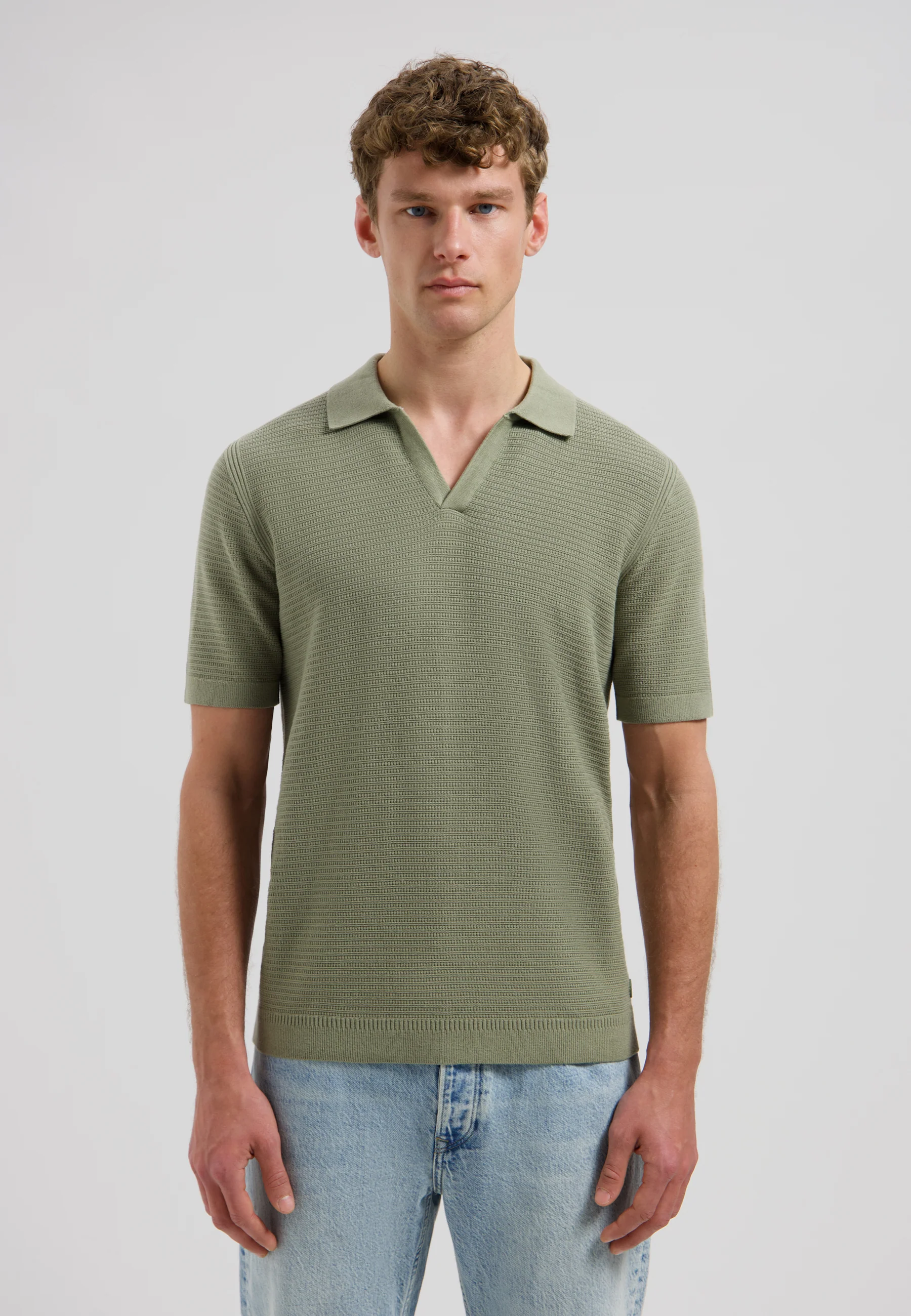 Polo's korte mouw groen Dstrezzed