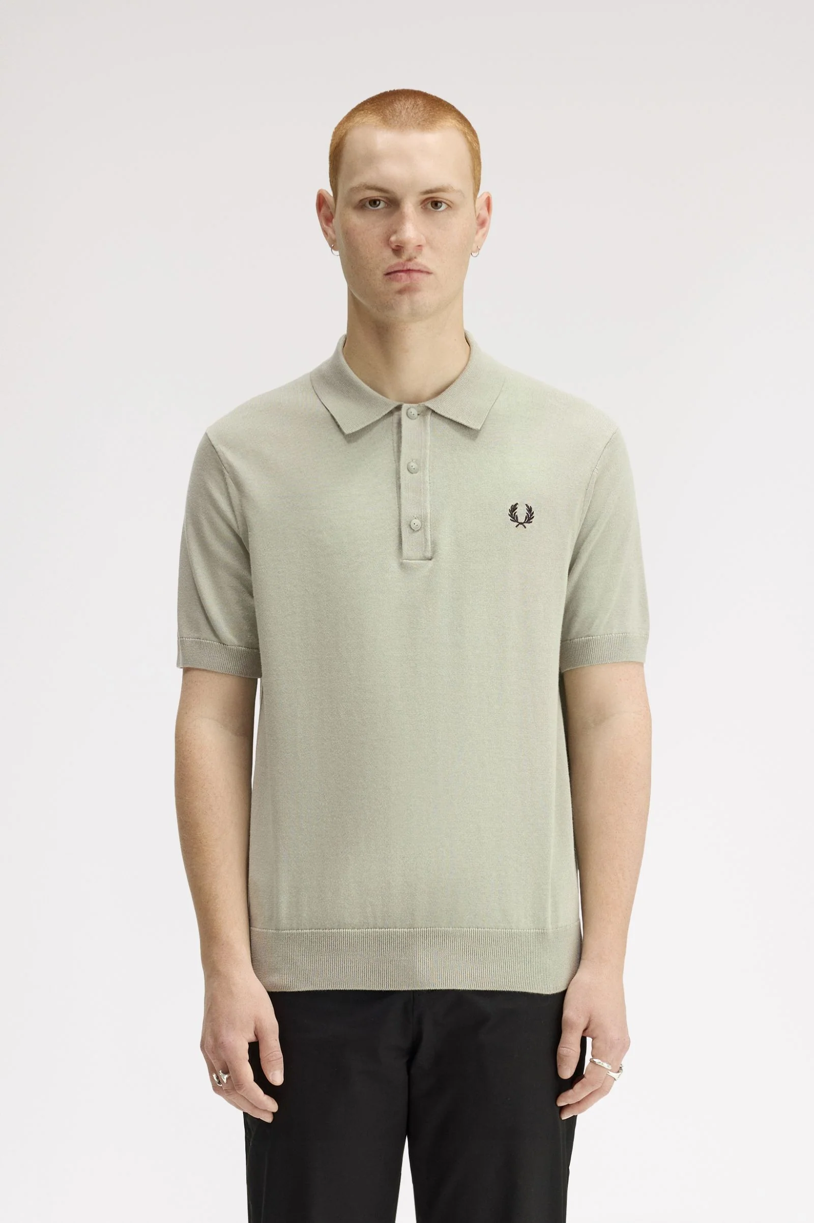 Polo's korte mouw groen Fred Perry