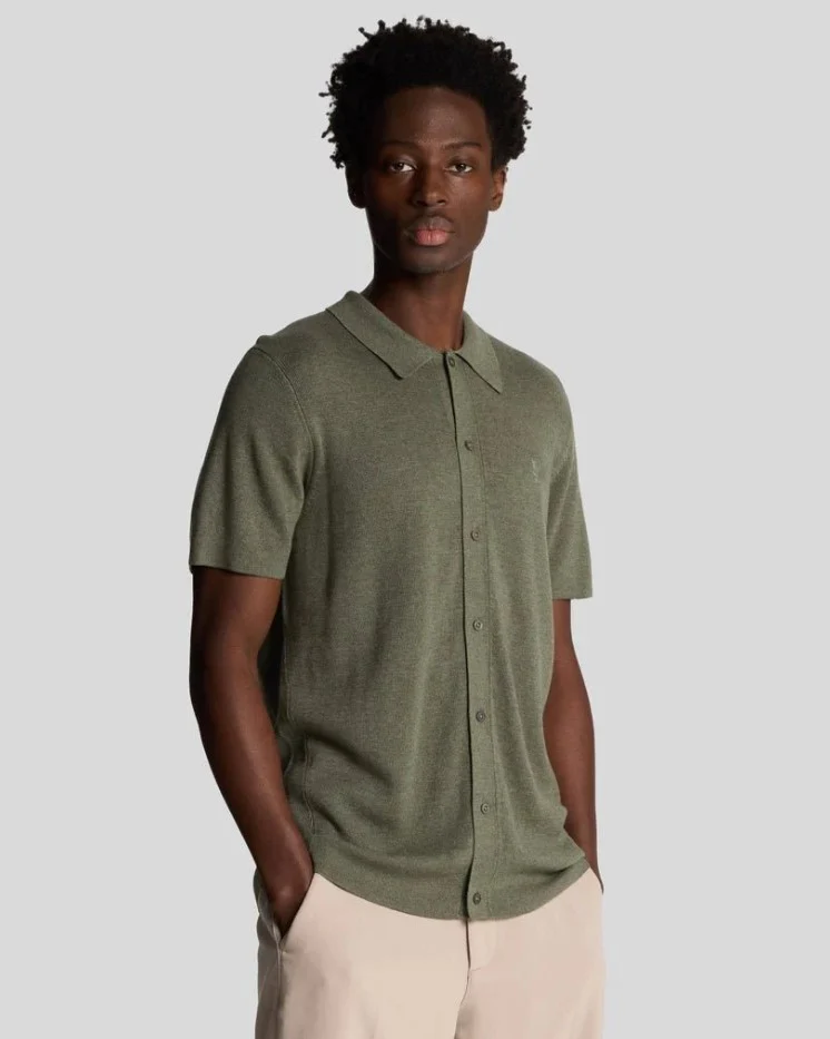 Polo's korte mouw groen Lyle & Scott