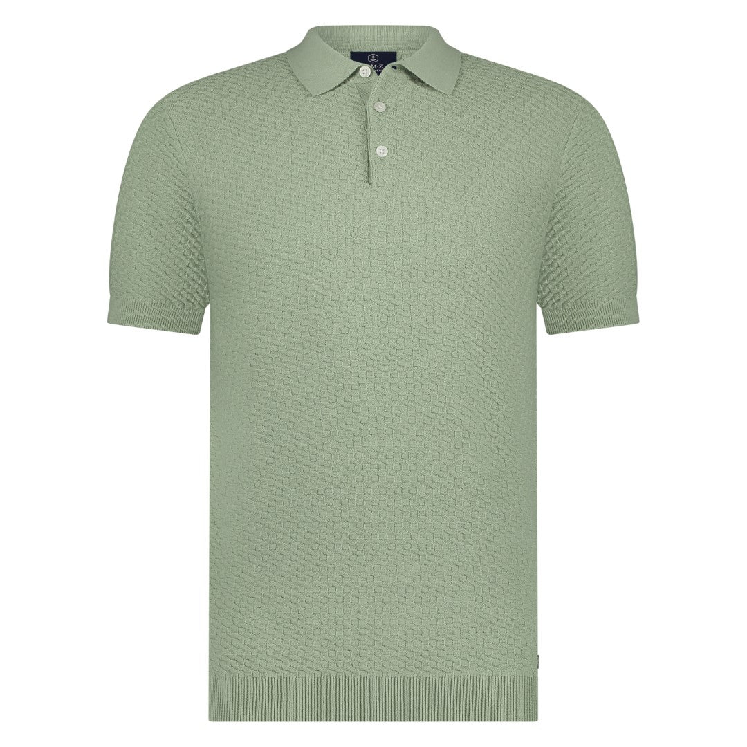 Polo's korte mouw groen Marco Manzini