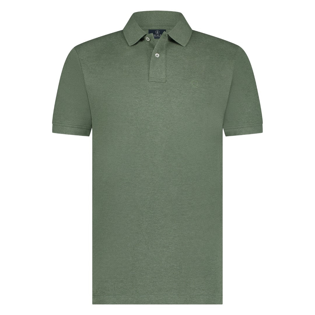 Polo's korte mouw groen Marco Manzini