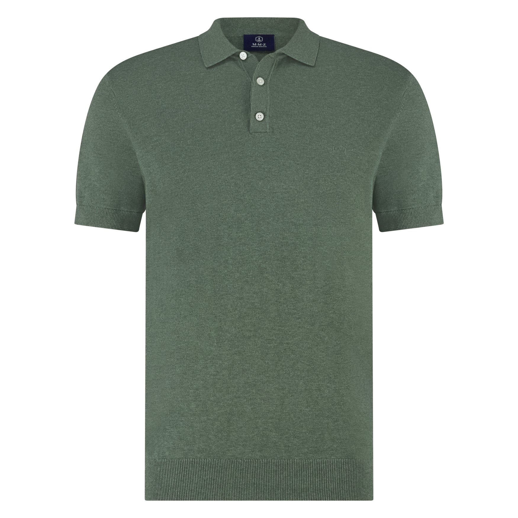 Polo's korte mouw groen Marco Manzini