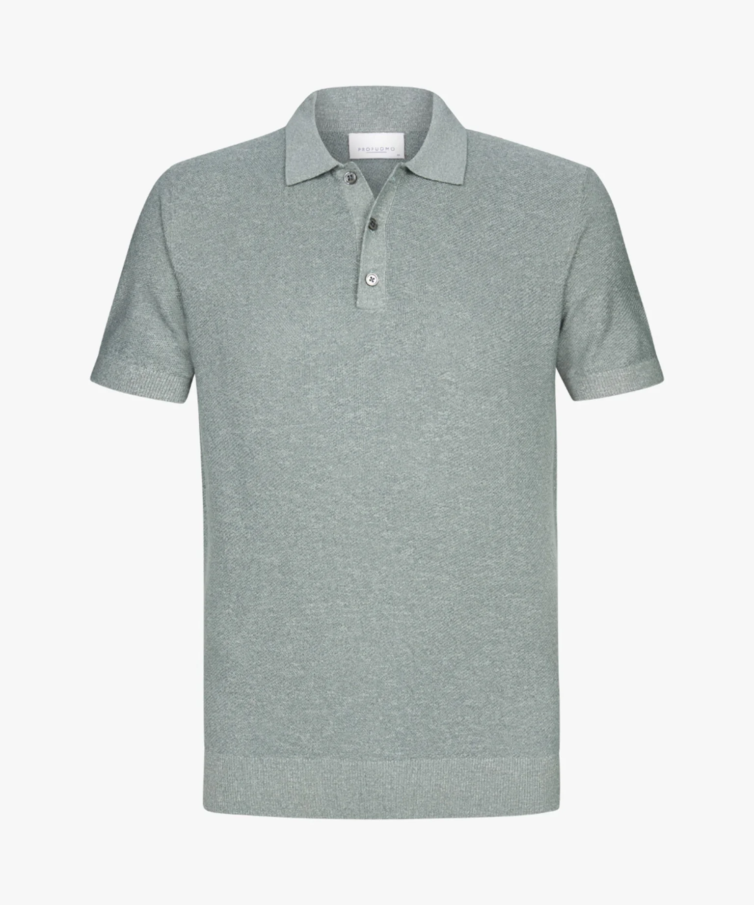 Polo's korte mouw groen Profuomo - Image 2