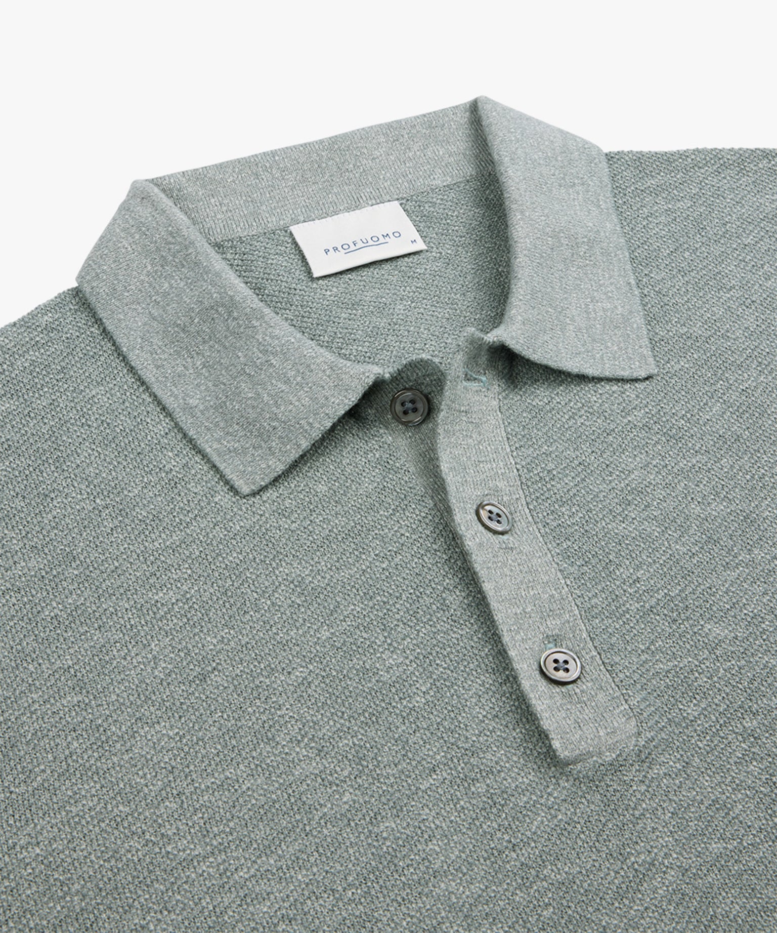 Polo's korte mouw groen Profuomo - Image 3