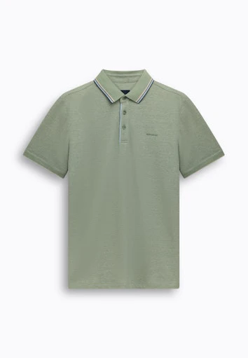 Polo's korte mouw groen State of Art