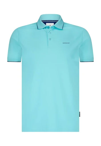 Polo's korte mouw blauw State of Art