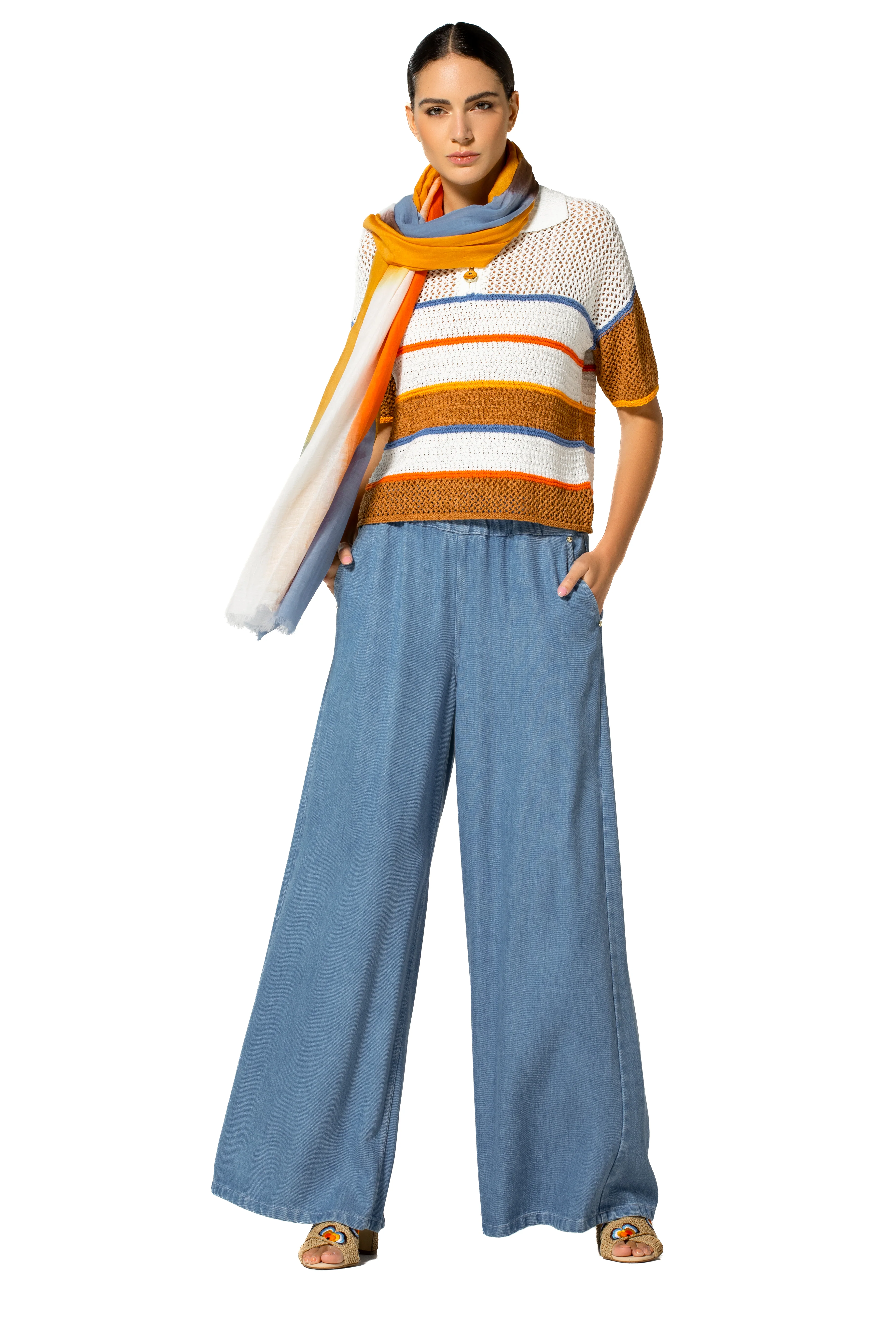 Polo's korte mouw multicolor Caroline Biss - Image 2