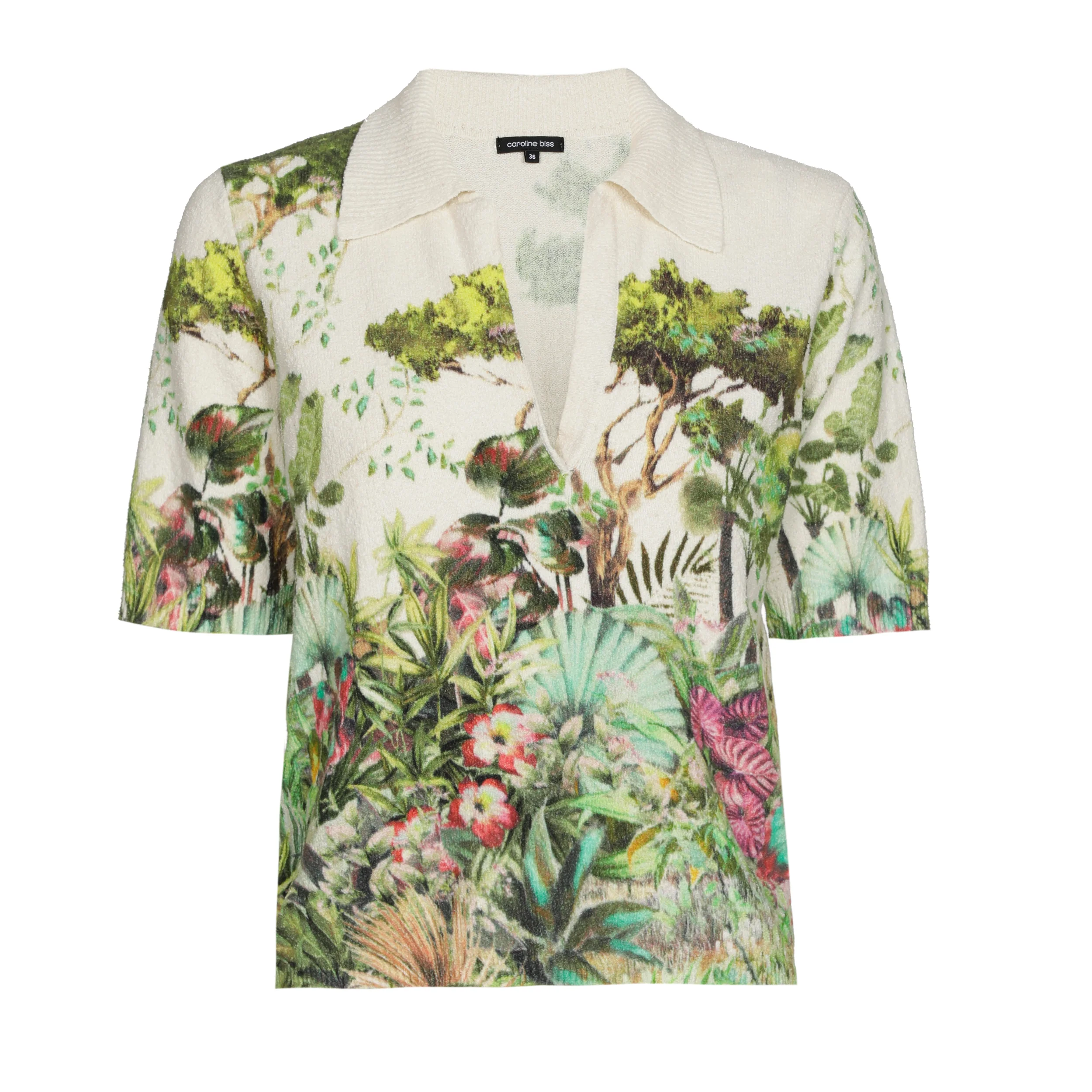 Polo's korte mouw multicolor Caroline Biss - Image 2