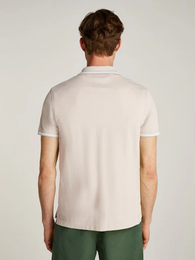 Polo's korte mouw beige Tommy Hilfiger - Image 3