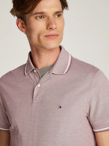 Polo's korte mouw rood Tommy Hilfiger - Image 4