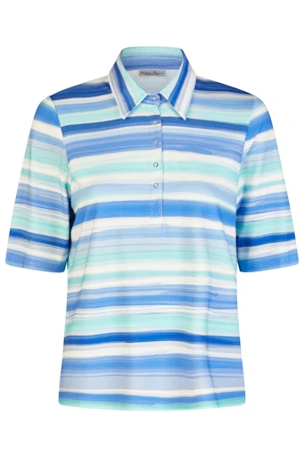 Polo's korte mouw navy Barbara Lebek