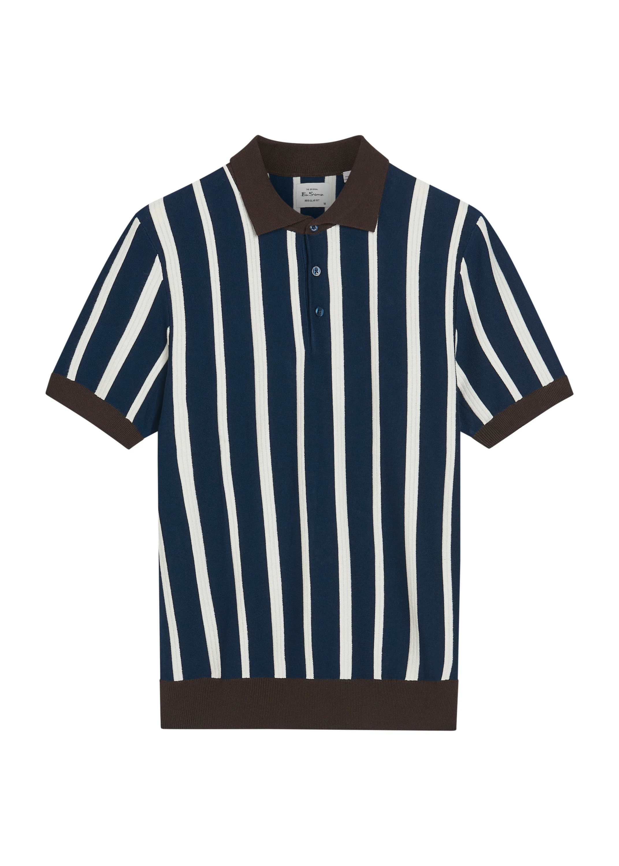 Polo's korte mouw navy Ben Sherman