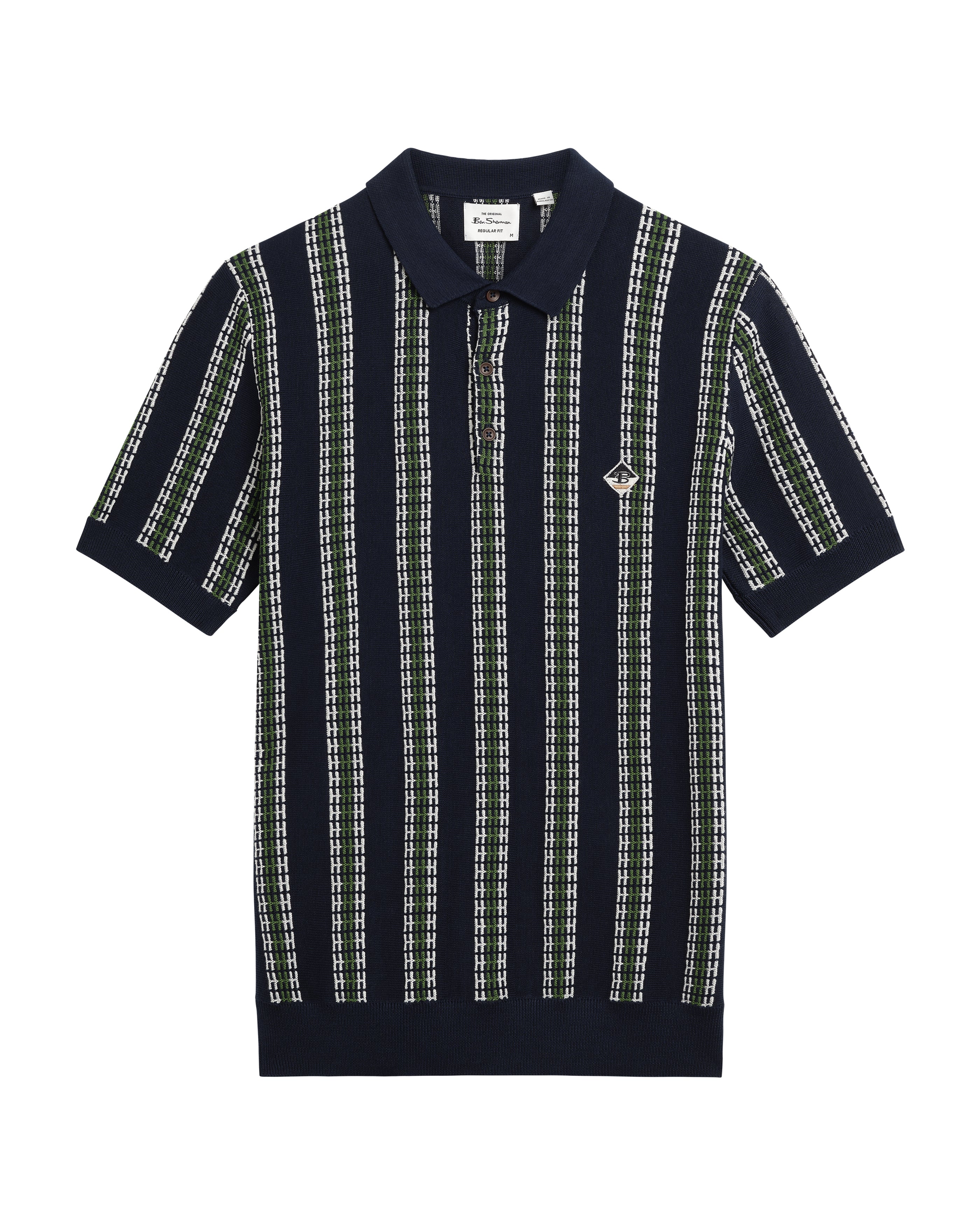 Polo's korte mouw navy Ben Sherman