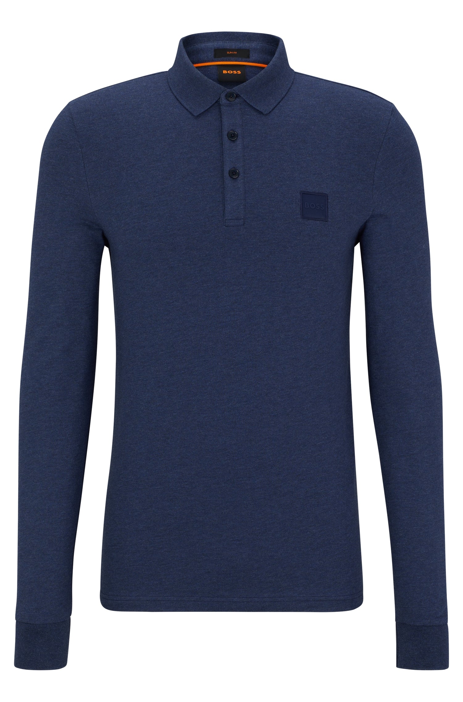 Polo's korte mouw navy Boss Men Black