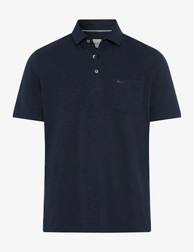 Polo's korte mouw navy BRAX