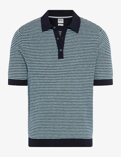 Polo's korte mouw navy BRAX