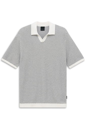 Polo's korte mouw navy Bugatti