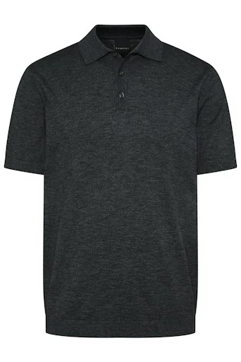 Polo's korte mouw navy Bugatti