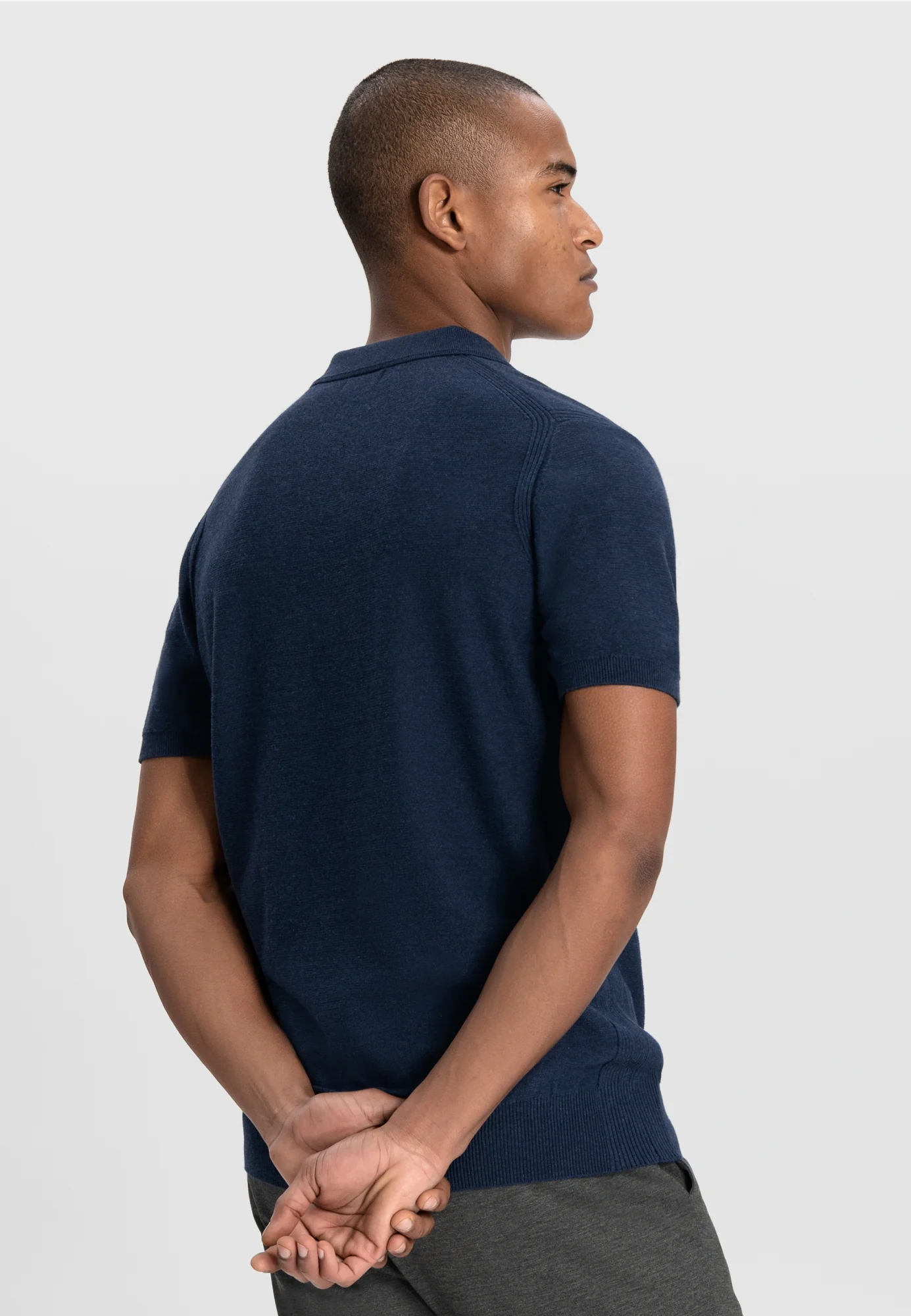 Polo's korte mouw navy Dstrezzed - Image 2